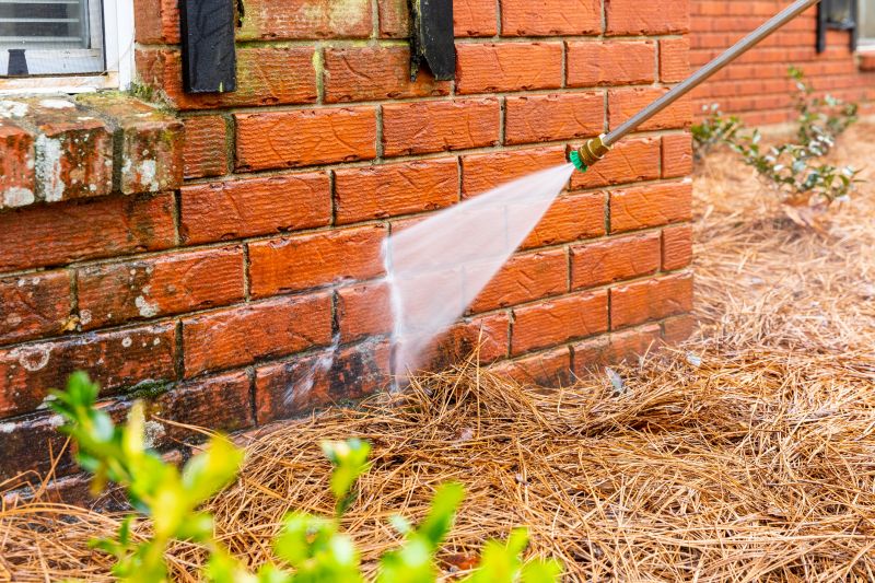 Brick Siding Cleaning