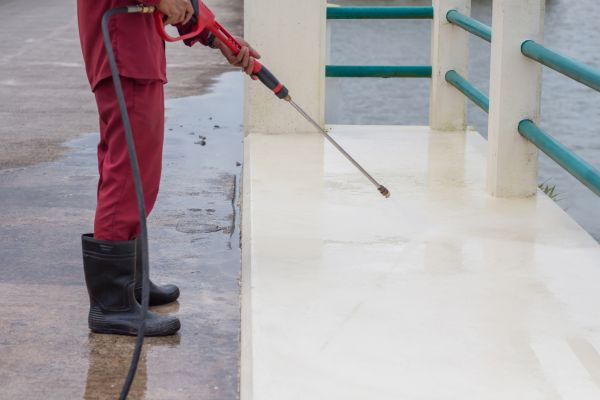 Industrial Concrete Cleaning in Fresno